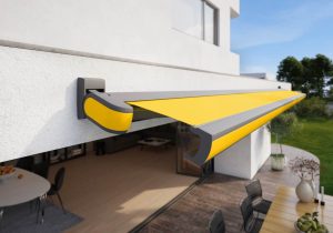 Toldo con brazo o cofre Markilux