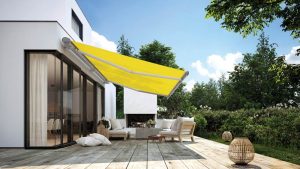 Toldo con brazo o cofre Markilux